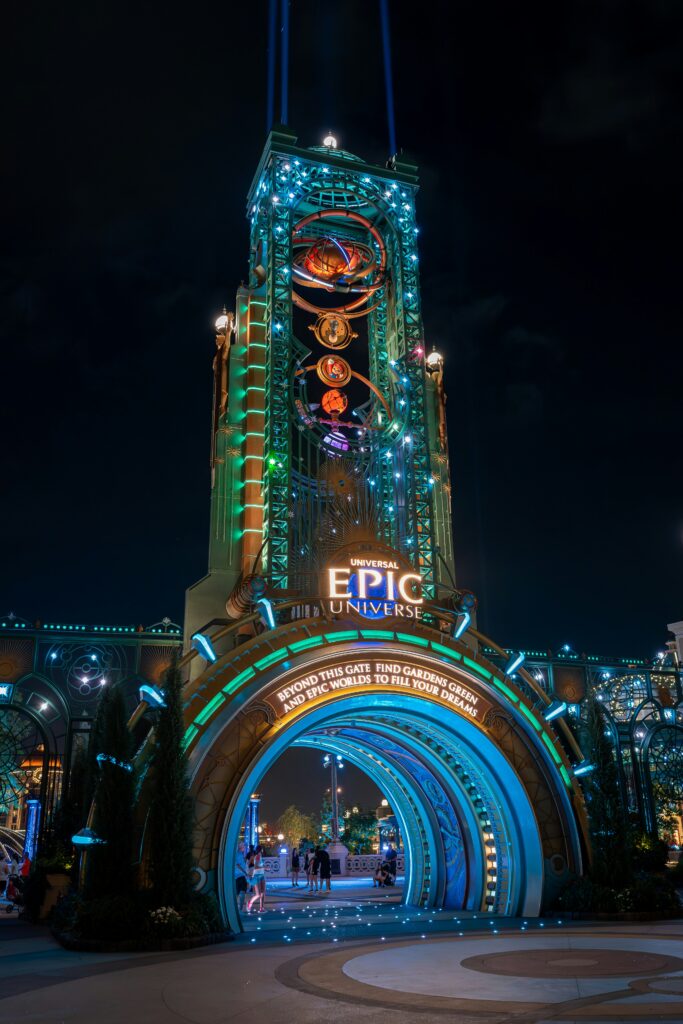 epic universe nighttime