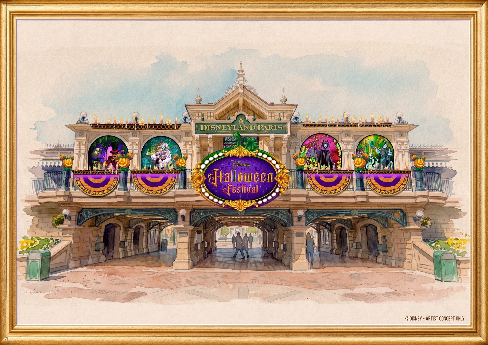 disneyland park paris halloween
